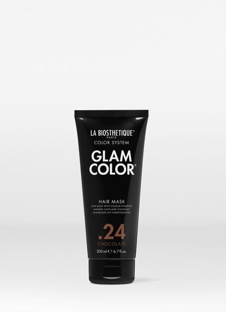La Biosthetique Glam Color Hair Mask.24 Chocolate - Тонуюча маска-кондиціонер 24 Chocolate, 200 мл 